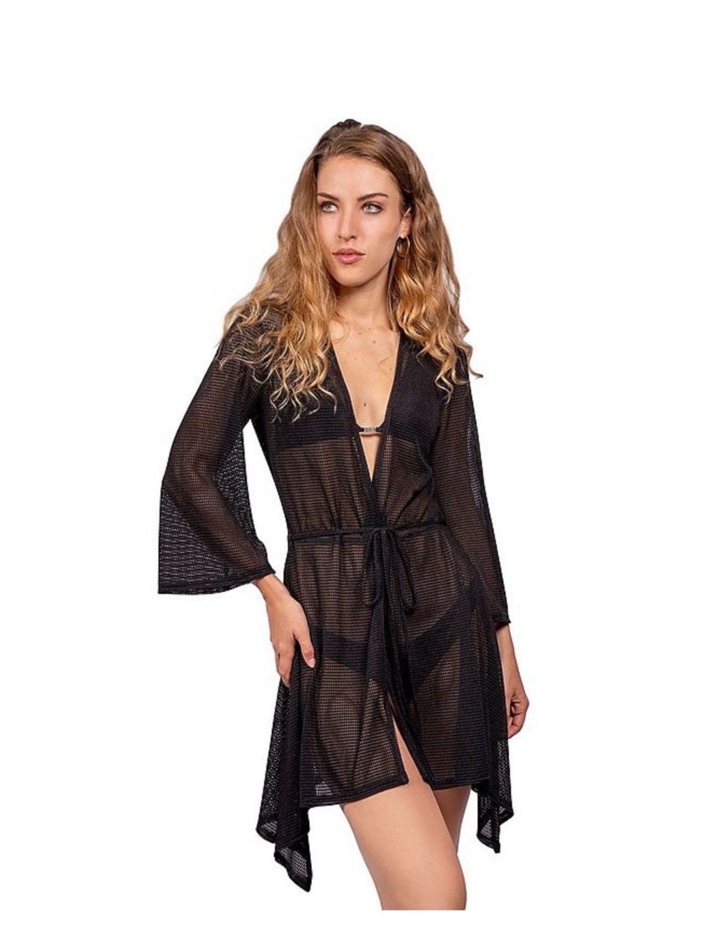 Women's Jordan Taylor Sheer Tie Swim Cover-Up